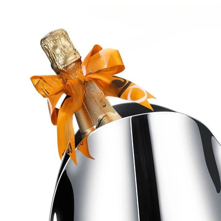 Stainless Steel Ice Bucket and Vase with Mirror Finish for Dining and Entertaining