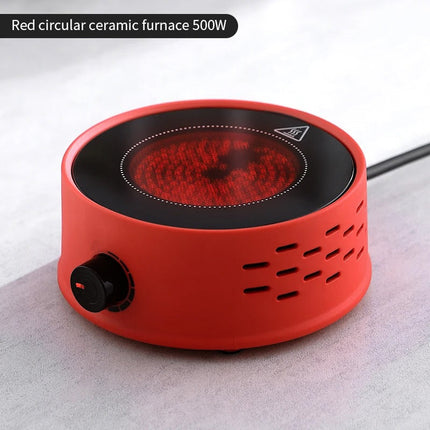 Portable 500W Microcrystal Cooktop with Fast Heating for Small Spaces