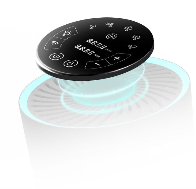 Portable Pet Hair Air Purifier with UV Light and Activated Carbon Smoke & Odour Filter