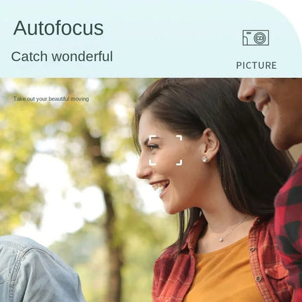 Portable 1080P FHD Digital Camera with 48MP Photos, 16X Zoom and LCD Screen