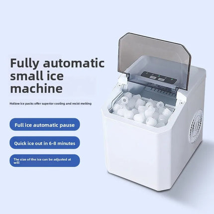1.3L Portable Countertop Ice Maker 12kg Per Day Automatic Bullet Ice Machine