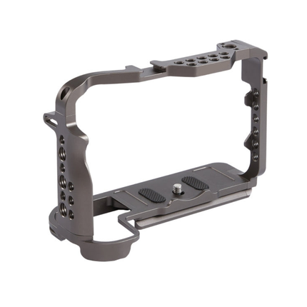 Portable Aluminum Alloy Camera Cage – Adjustable 154°/68° Angles, 115mm Width for Stable Shooting