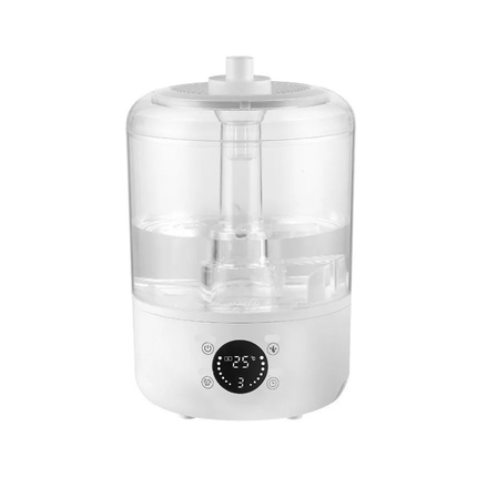 Smart 4L Ultrasonic Humidifier with Adjustable Mist Levels and Top-Fill Tank