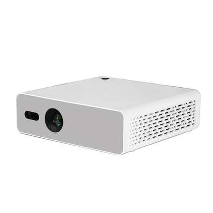 Portable 4K Mini DLP Projector with Auto Focus, Dual Stereo Speakers & Android 13 OS