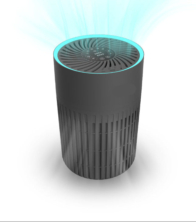 Portable Pet & Home Air Purifier with UV Sterilization, Activated Carbon Filter & Hair Removal