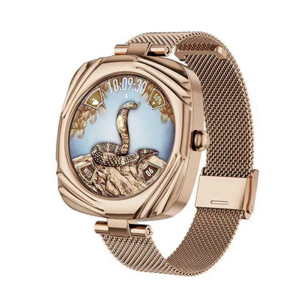 Portable Smart Watch with Heart Rate Monitor, Fitness Tracking & FitCloudPro App, 22mm Strap