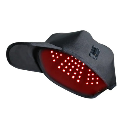 Cordless 108-LED Red Light Relaxation Hat for Scalp Care & At-Home Hair Support