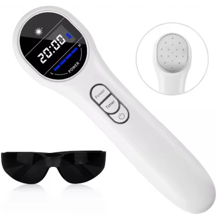 Portable Handheld Cold Laser Relaxation Device for Dogs Red Infrared Light
