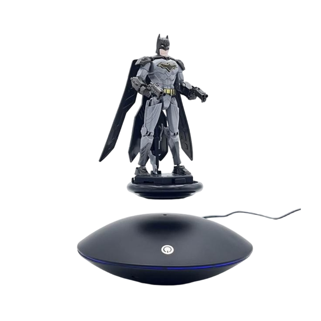 Glowing LED Floating Display Platform for Small Collectibles