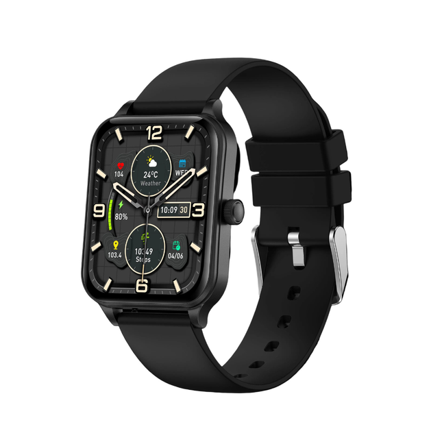 Touchscreen Smart Watch 1.83" with Fitness & Sleep Tracking, IP67 Waterproof, 22mm Strap