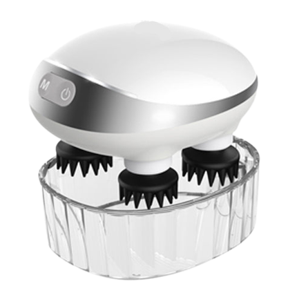 Smart Cordless Scalp Massager with EMS Stimulation & LED Relaxation