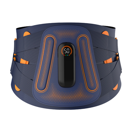 Electric Heated Back Belt with Vibration Removable Support for Comfort Relief
