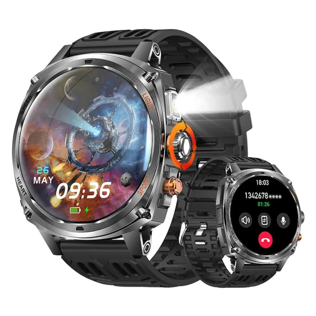 Smartwatch with 1.75" Touchscreen, 3ATM Water-Resistant & 22mm Comfortable Strap