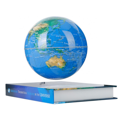 Floating Anti-Gravity Rotating Globe with LED Light – Modern Educational Display