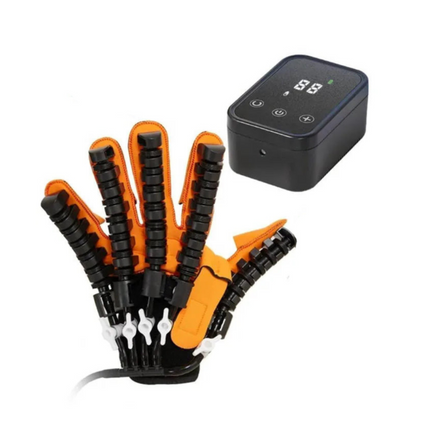 Portable Pneumatic Hand Relaxation Gloves for Hemiplegia & Stroke Recovery with Adjustable Pressure