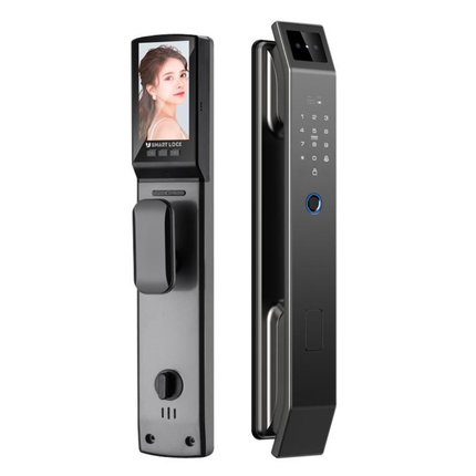 Smart Digital Door Lock with Fingerprint, App Control, Anti-Pry Alarm & Multi-User Access