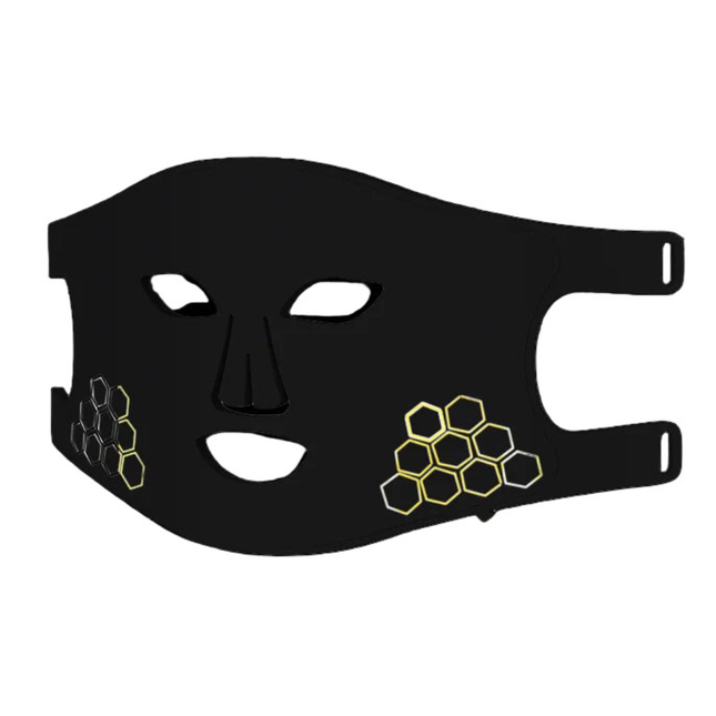 Cordless Red Light Relaxation Face Mask with Multi-Wavelength LEDs for Skin Rejuvenation