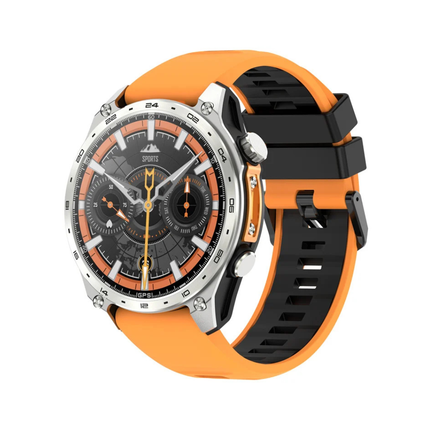 Smart Watch with 1.43" Touch Display, 4GB Storage & 3ATM Water-Resistant Design