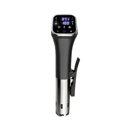 Immersion Sous Vide Cooker 1200W with Adjustable Height, LED Display, Stainless Steel