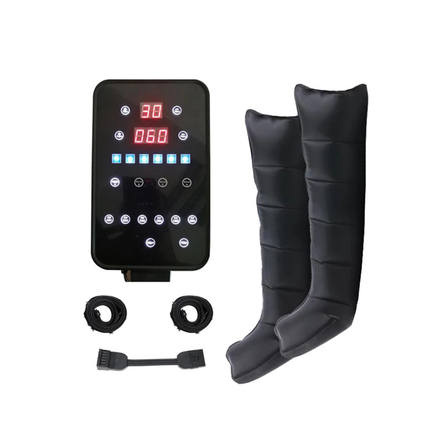 Portable Air Compression Leg Massage Machine with Adjustable Pressure Relaxation
