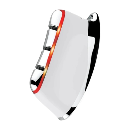 Rechargeable EMS Facial Lifting Device with Vibration and Red Light Relaxation