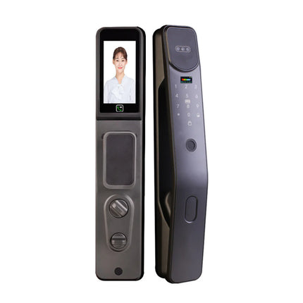 AI Smart Lock with Face ID, Fingerprint Entry & Built-In Security Alarm