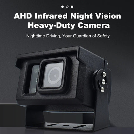 Vehicle Blind Spot Camera System 720P with Alarm Alert Waterproof Black
