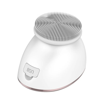 Rechargeable Heated Facial Cleansing Massager with Deep Vibration Technology