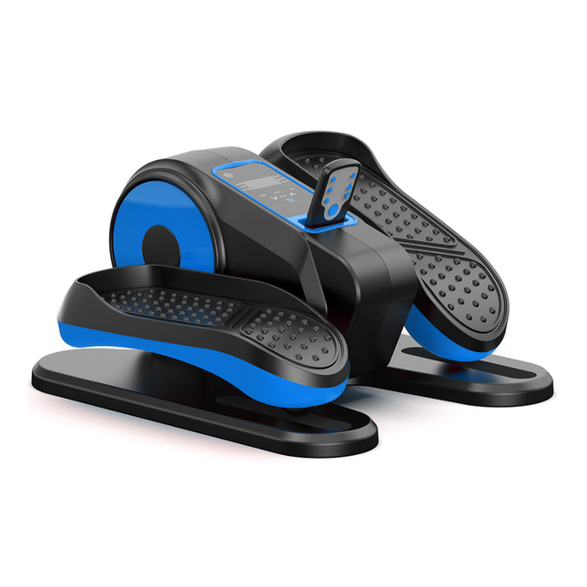 Compact Under-Desk Fitness Elliptical Quiet Low-Impact Leg and Foot Pedal Exerciser