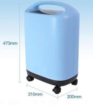 Lightweight Oxygen Concentrator Unit 1–3L Adjustable Flow with Touchscreen