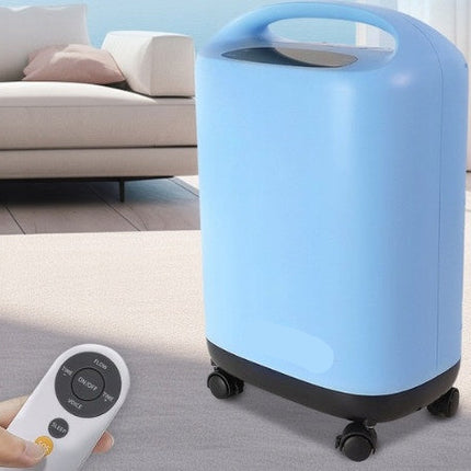 Lightweight Oxygen Concentrator Unit 1–3L Adjustable Flow with Touchscreen