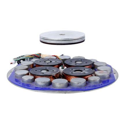 Floating Magnetic Display Stand with Cord-Free Power Technology