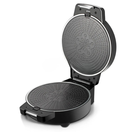 1000W Electric Bubble Waffle Maker, Stainless Steel Nonstick Coating, Compact Home Use Appliance