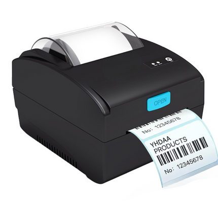 Portable 3-Inch Thermal Label Printer with 203DPI Resolution for Labels and Stickers