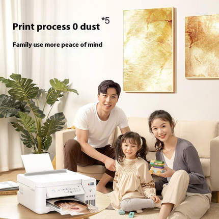 High Resolution Wireless Color Printer Ink Tank System USB Interface Daily Use