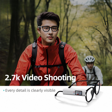 2.7K Waterproof Sports Action Camera with WiFi and Screen for Cycling Travel Recording