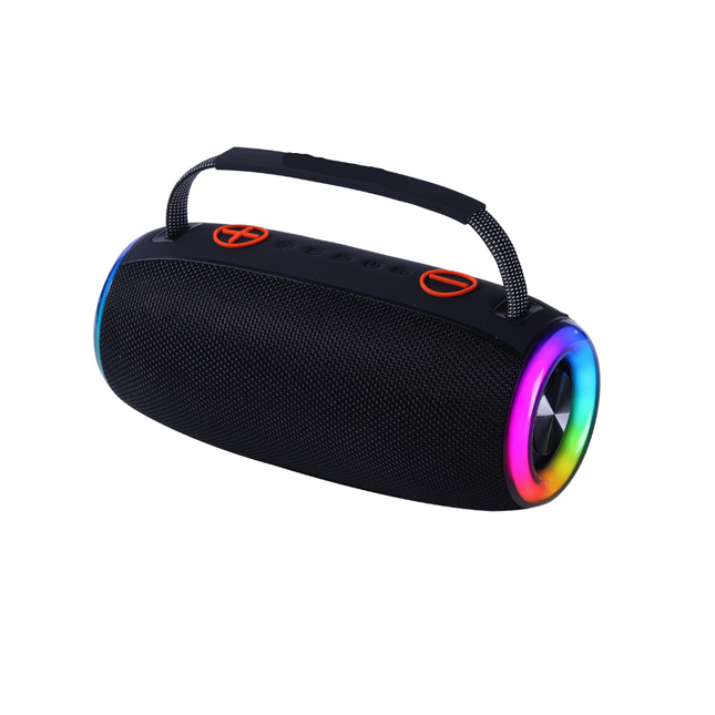 Portable 30W Bluetooth Speaker with Dual 57mm Drivers, TWS Stereo, USB, TF Card and AUX