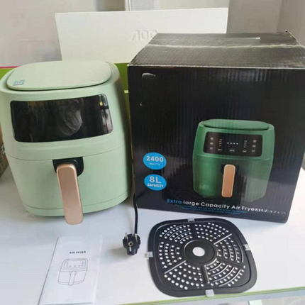 8L Household Air Fryer Smart Touch Control Oil-Free Multi-Function Cooker