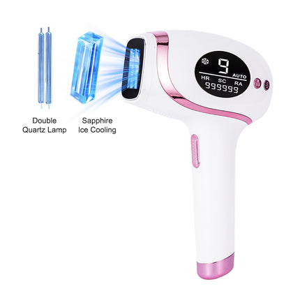 Corded IPL Hair Removal Machine with Freezing Function & Dual Lamps