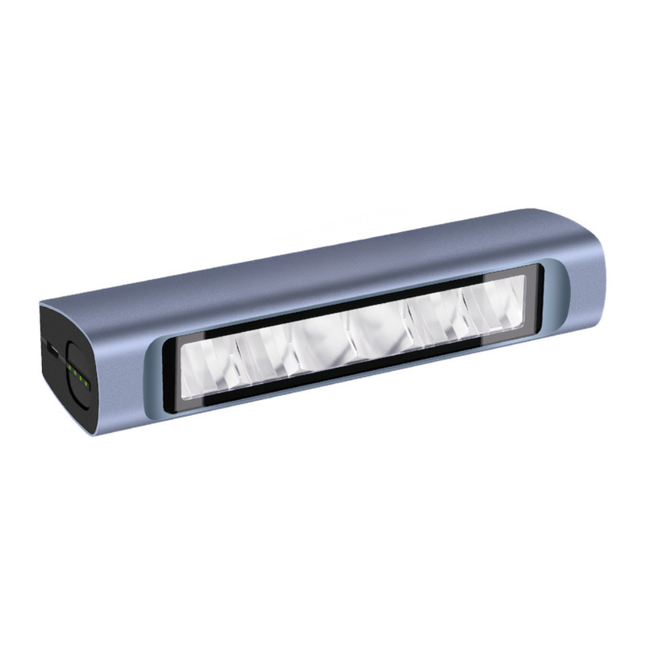 Portable USB Rechargeable Bike Headlight High Brightness Aluminum Alloy Cycling Light