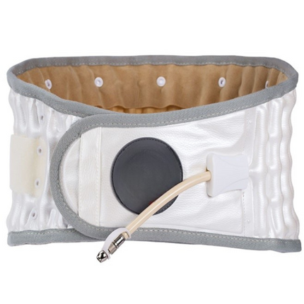 Adjustable Inflatable Lumbar Support Belt for Back Relief and Spinal Comfort
