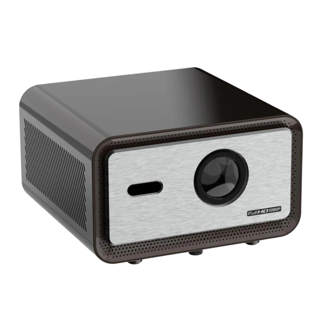 1080P Portable Smart Projector 800 ANSI Lumens with Auto Focus, Google TV, Wi-Fi 5G, HDMI and Dual Speakers
