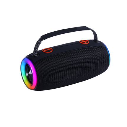 Portable 30W Bluetooth Speaker with Dual 57mm Drivers, TWS Stereo, USB, TF Card and AUX