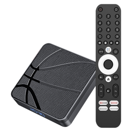 Smart Android 12 TV Box 4K 8K Media Player with Dual Band WiFi and Voice Remote