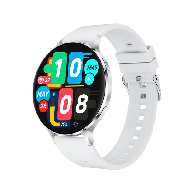 Touchscreen Smart Watch 1.75-Inch IP68 Waterproof Fitness Tracker with App Sync