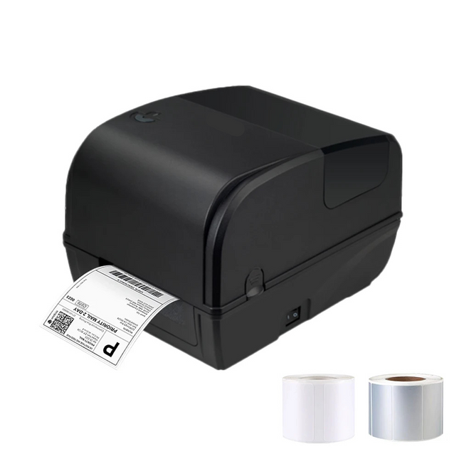 110mm Thermal Label Printer with USB Connection for Shipping and Barcode Labels