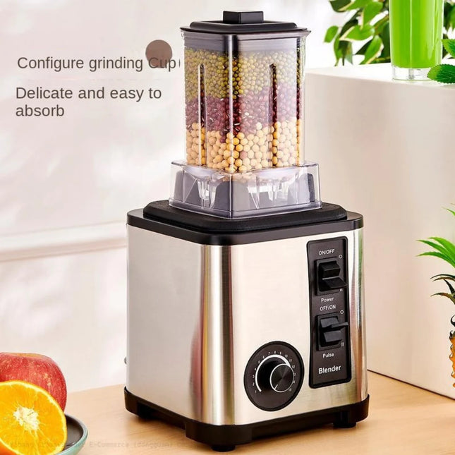 Professional 12-Liter Smart Kitchen Blender & Soy Beverage Machine with Touch Panel