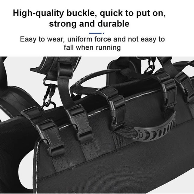 Hands-Free Travel Pet Backpack for Dogs with Ventilated Mesh & Ergonomic Fit – Heavy Duty Carrier Bag