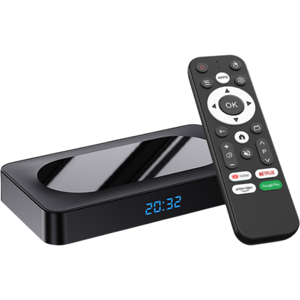 Smart Android TV Box 4K Media Player with Bluetooth 5.0 and Multiple Storage Variants