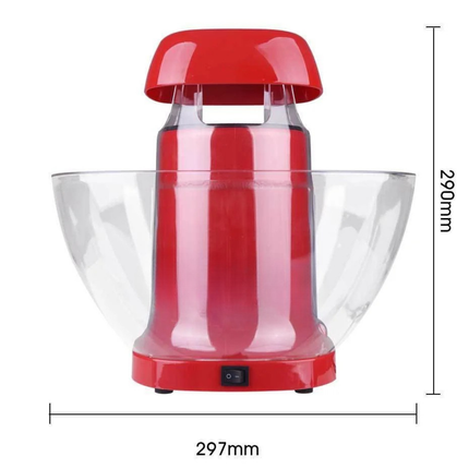 Compact 1200W Household Electric Popcorn Maker Machine